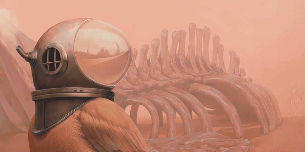 Lix North's 'Aves ex Machina' Exhibition at Beinart Gallery, Melbourne, September 2025